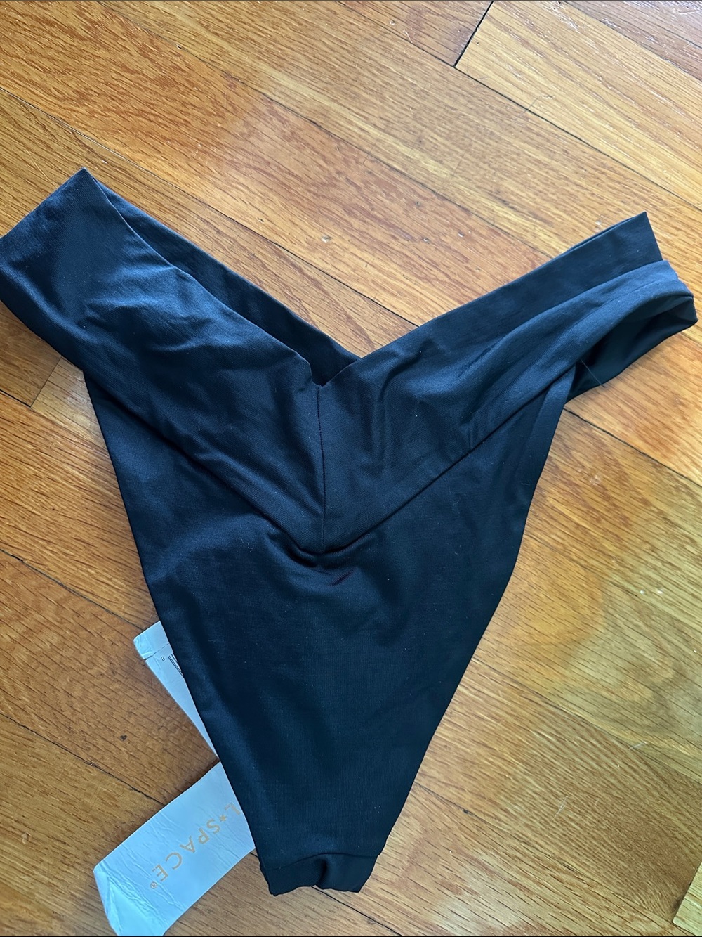 LSPACE Black Quinn Bottom Classic, Size M - Picture 5 of 6